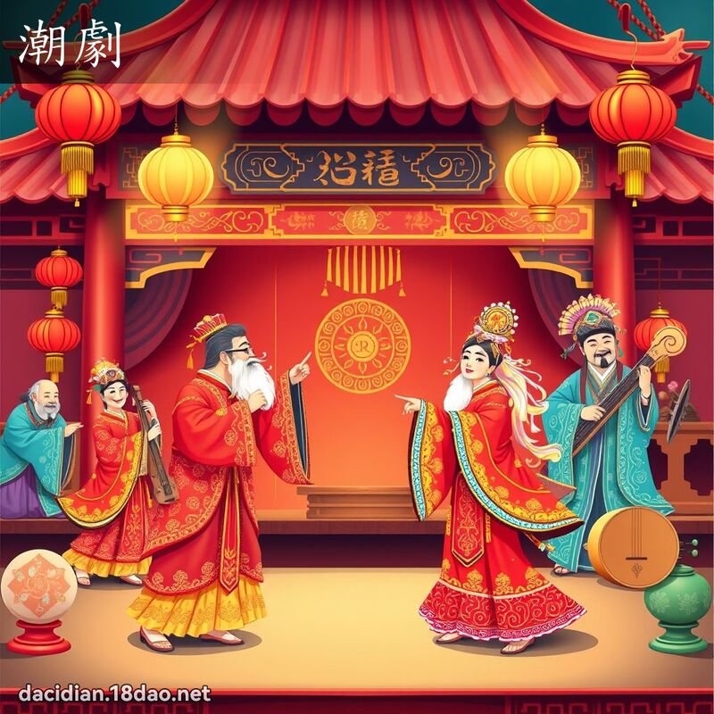 潮劇 - 國語大辭典配圖