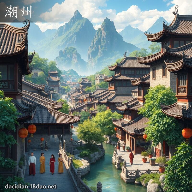 潮州 - 國語大辭典配圖