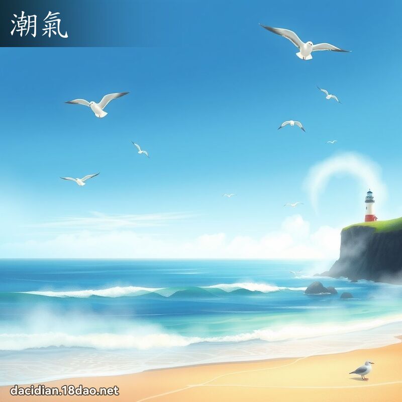 潮气 - 国语大辞典配图