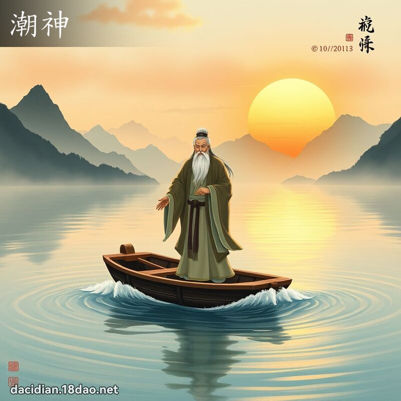 潮神 - 國語大辭典配圖