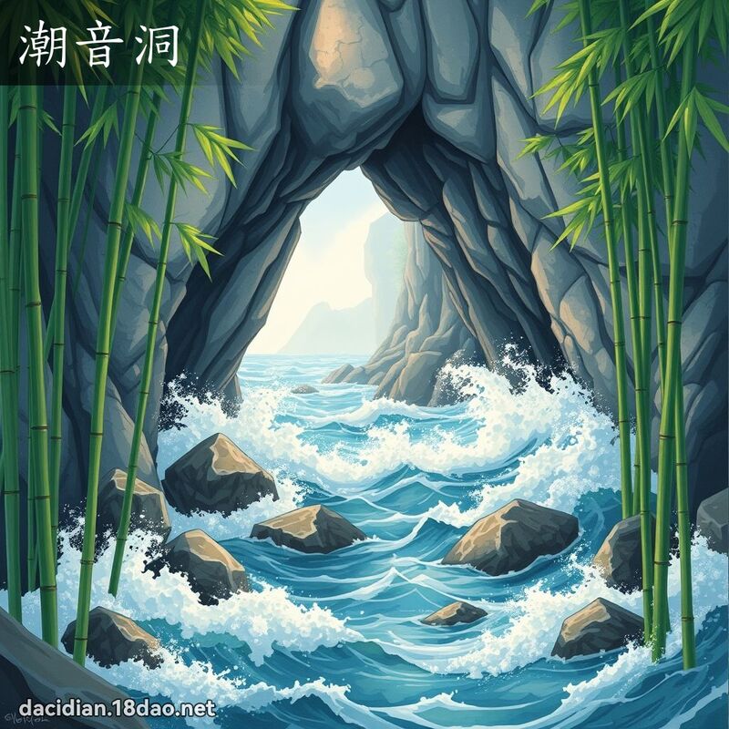 潮音洞 - 國語大辭典配圖