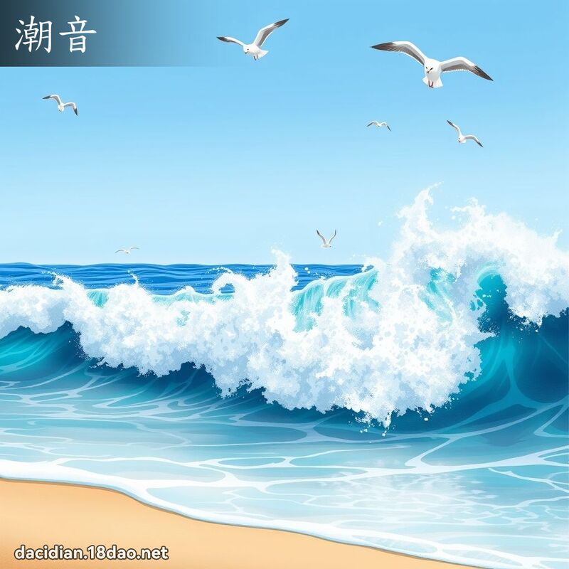 潮音 - 国语大辞典配图