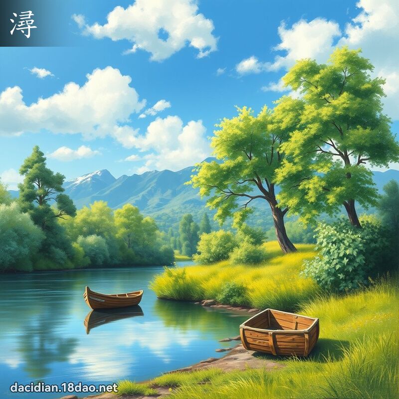 潯 - 國語大辭典配圖