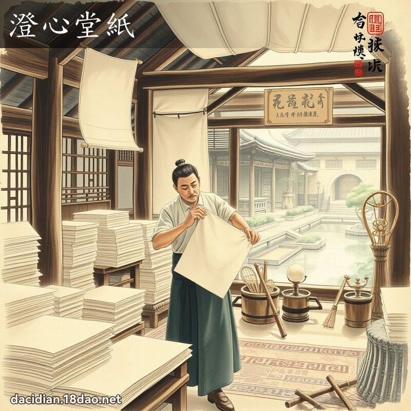 澄心堂纸 - 国语大辞典配图
