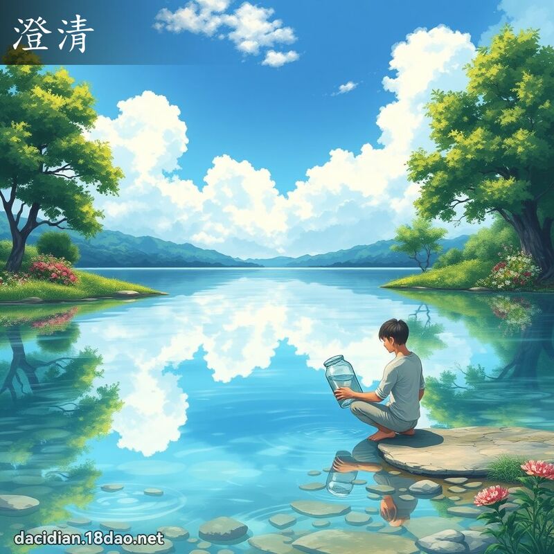 词语: 澄清 (多意词)
