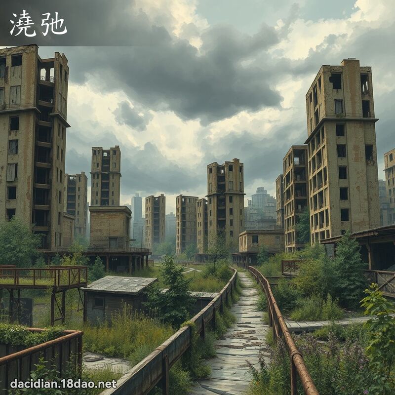 浇弛 - 国语大辞典配图