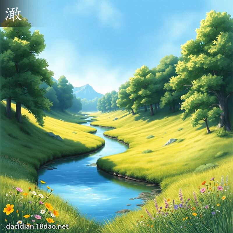澉 - 國語大辭典配圖