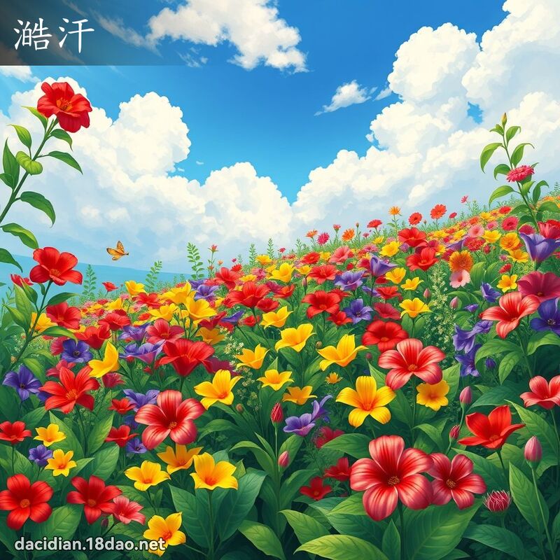 澔汗 - 國語大辭典配圖