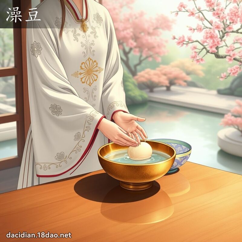 澡豆 - 国语大辞典配图