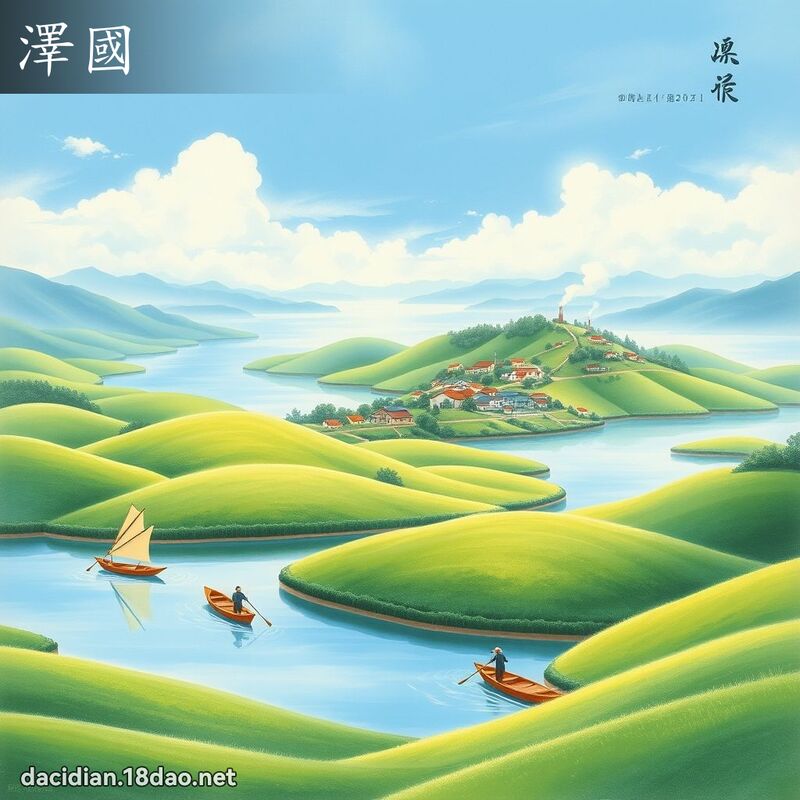 泽国 - 国语大辞典配图