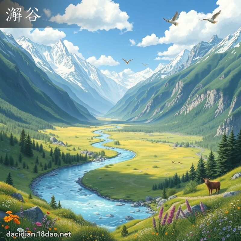 澥谷 - 國語大辭典配圖
