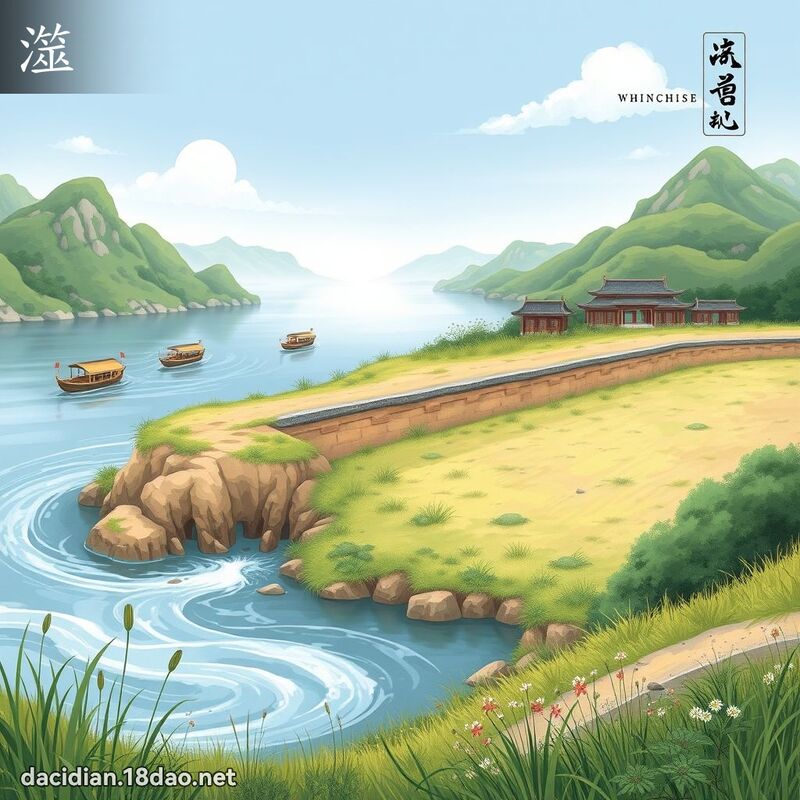 澨 - 国语大辞典配图