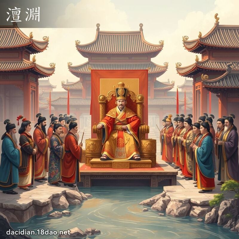 澶渊 - 国语大辞典配图