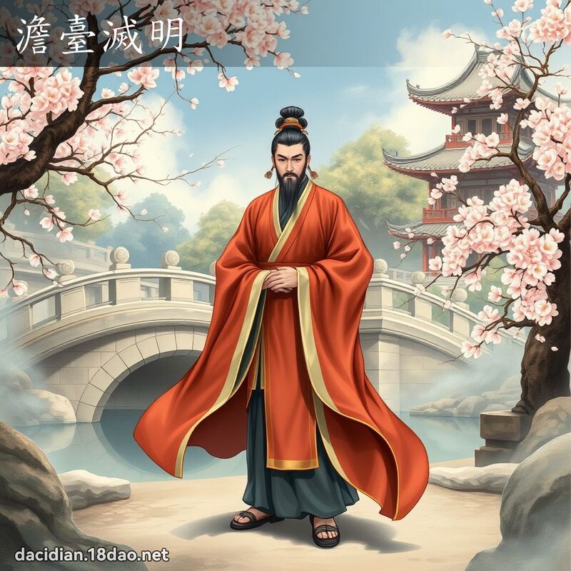 澹臺滅明 - 國語大辭典配圖