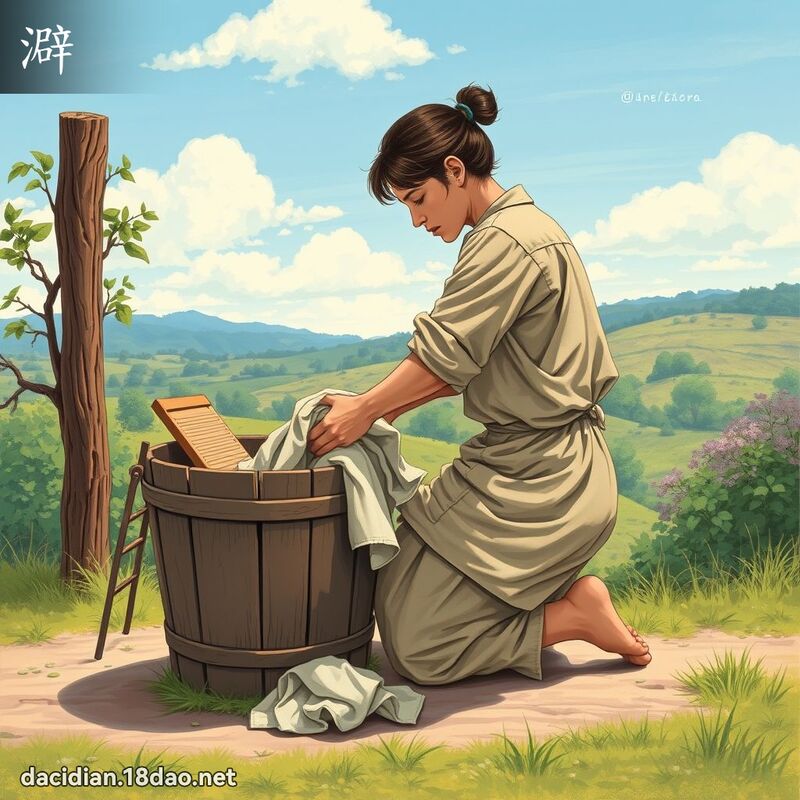 澼 - 国语大辞典配图