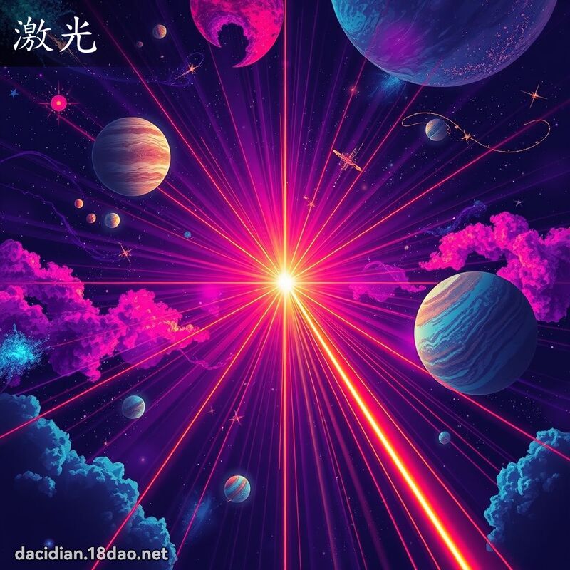 激光 - 国语大辞典配图