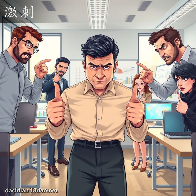 激刺 - 国语大辞典配图