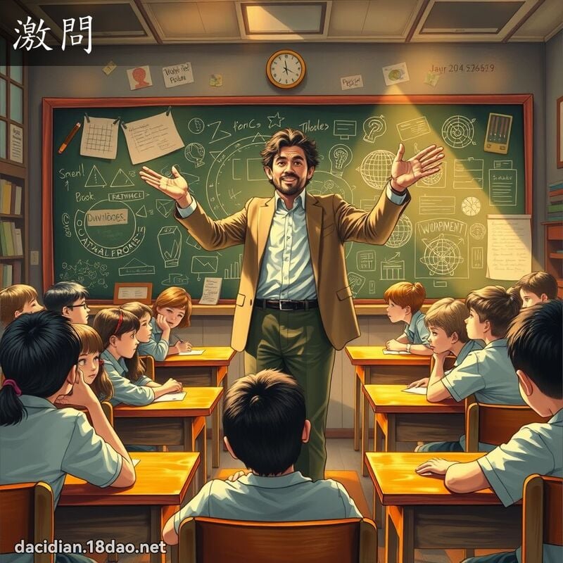 激問 - 國語大辭典配圖