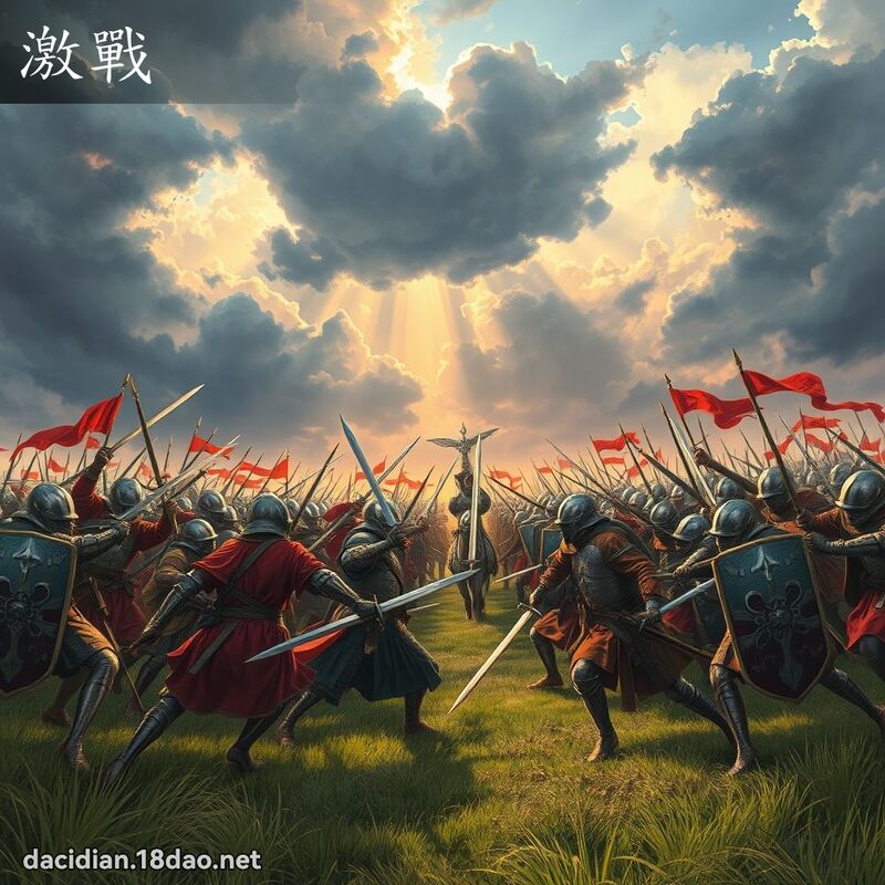 激战 - 国语大辞典配图