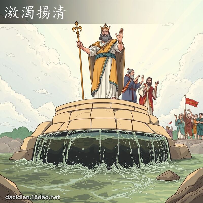 激濁揚清 - 國語大辭典配圖