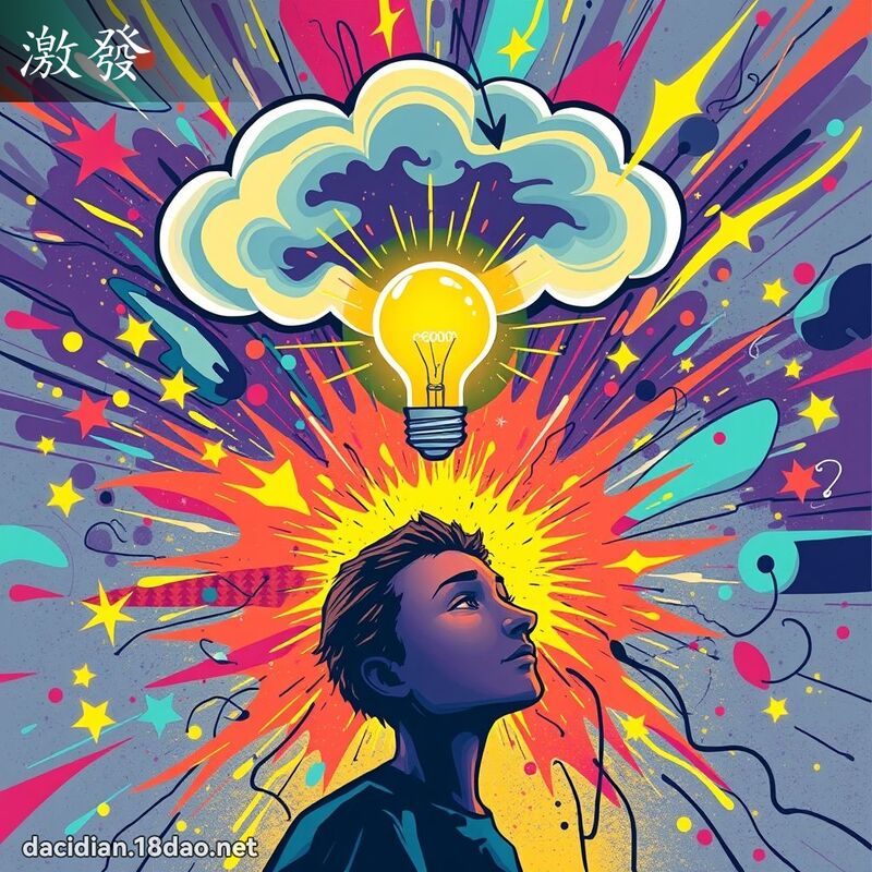 激发 - 国语大辞典配图