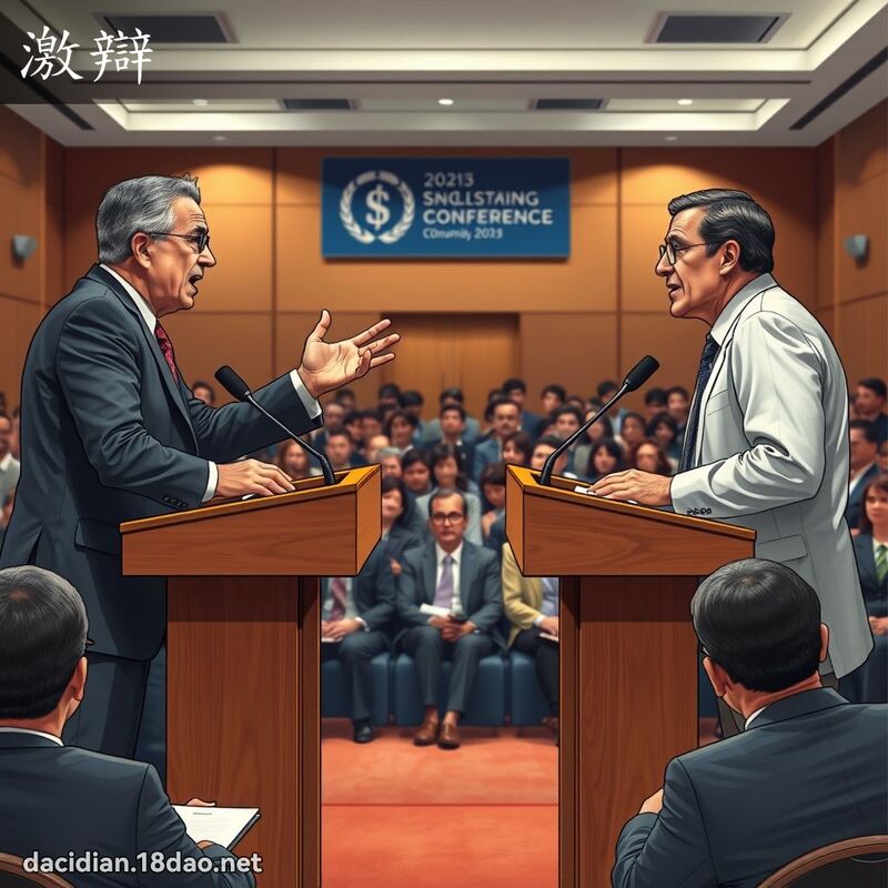 激辯 - 國語大辭典配圖