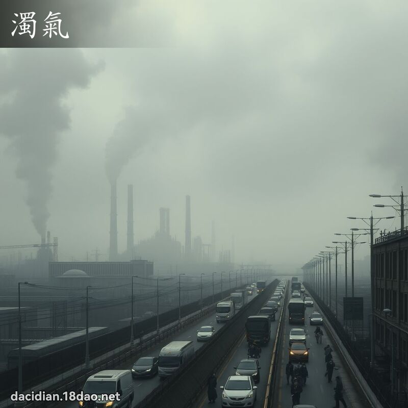 濁氣 - 國語大辭典配圖