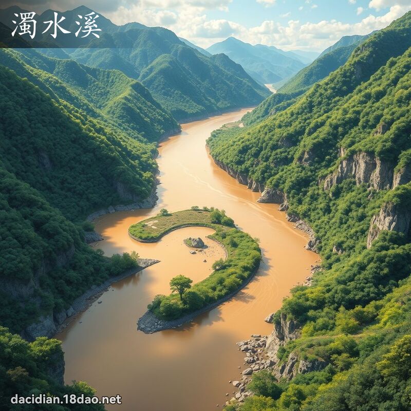 浊水溪 - 国语大辞典配图