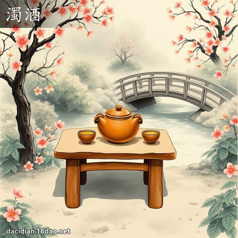 濁酒 - 國語大辭典配圖