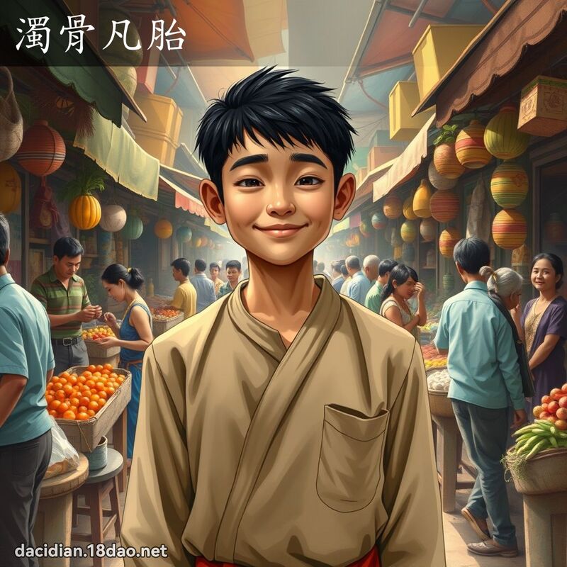 濁骨凡胎 - 國語大辭典配圖