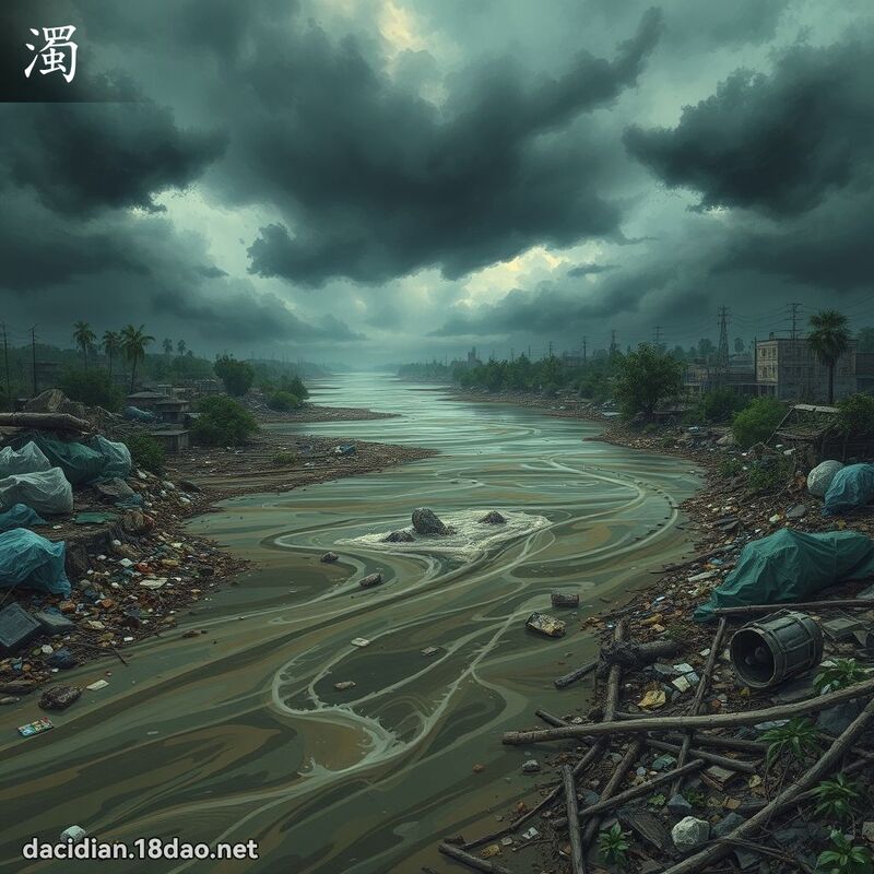 濁 - 國語大辭典配圖