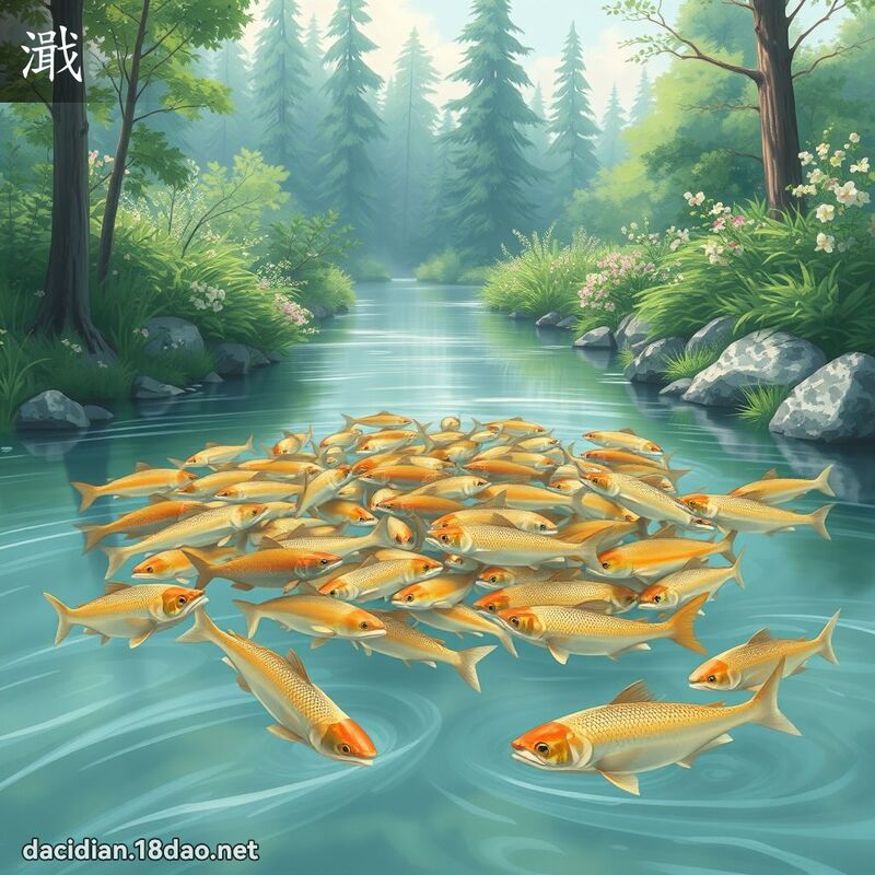 濈 - 國語大辭典配圖