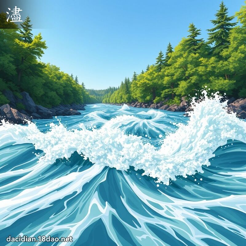 濜 - 國語大辭典配圖