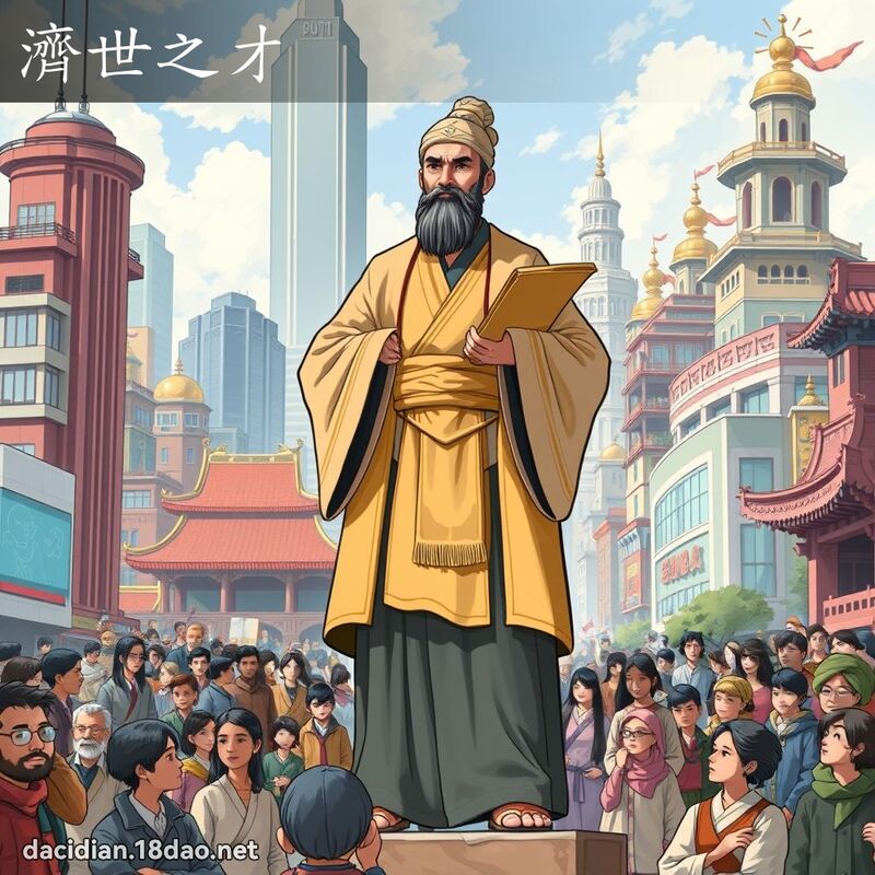 濟世之才 - 國語大辭典配圖