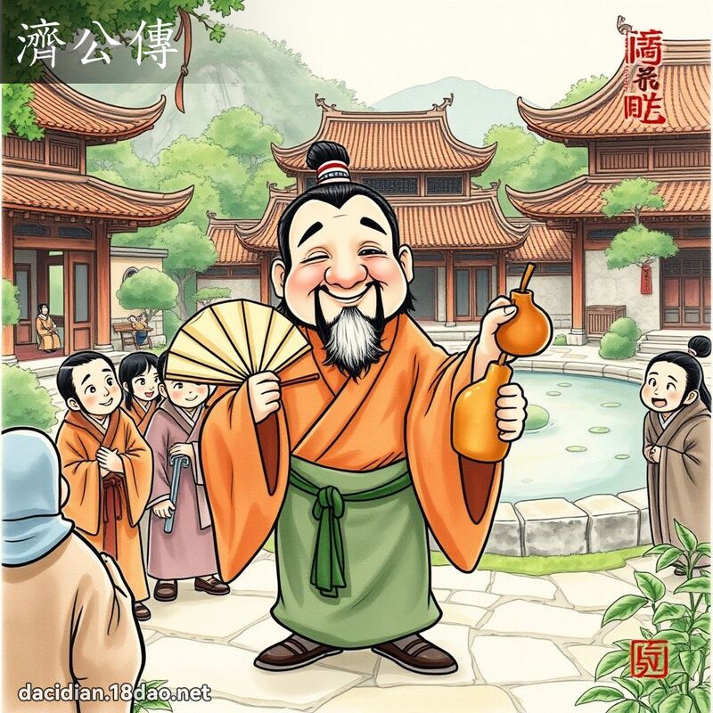 濟公傳 - 國語大辭典配圖