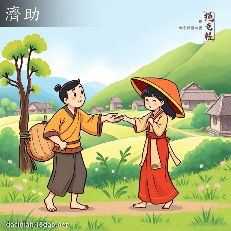 濟助 - 國語大辭典配圖