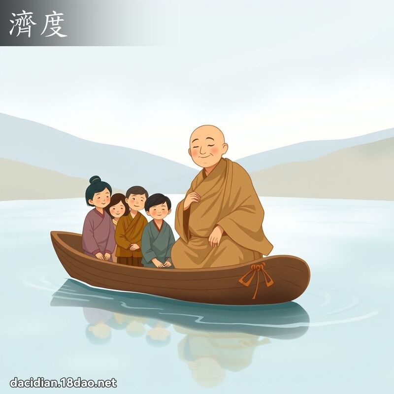 濟度 - 國語大辭典配圖