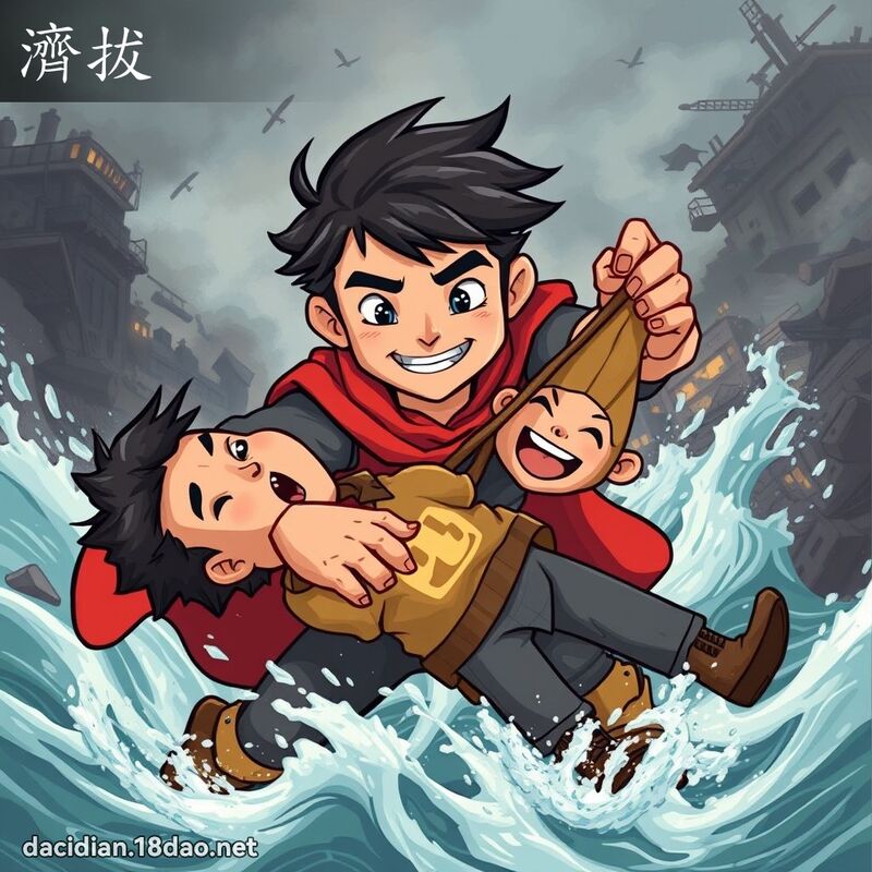 济拔 - 国语大辞典配图