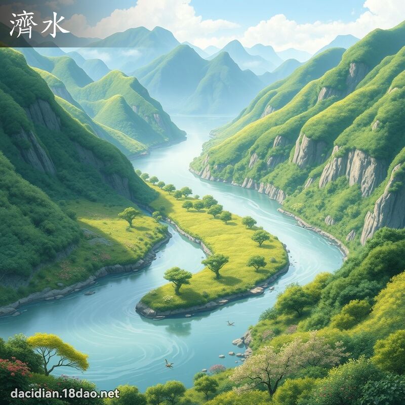 濟水 - 國語大辭典配圖