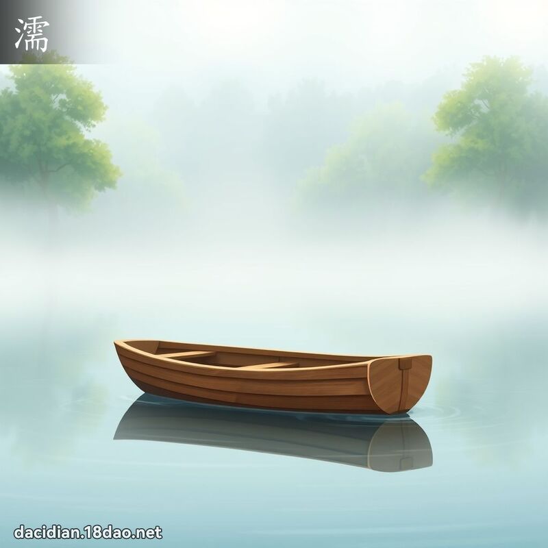濡 - 國語大辭典配圖
