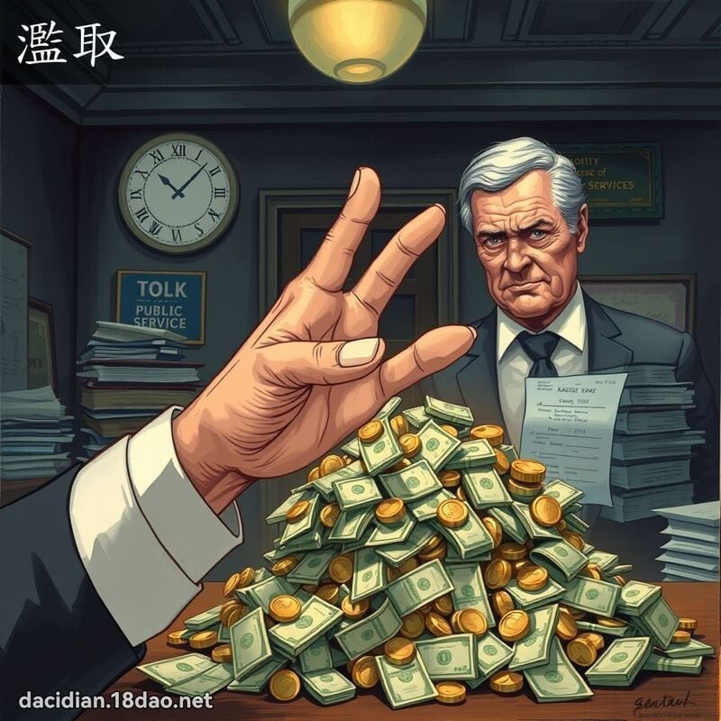 濫取 - 國語大辭典配圖