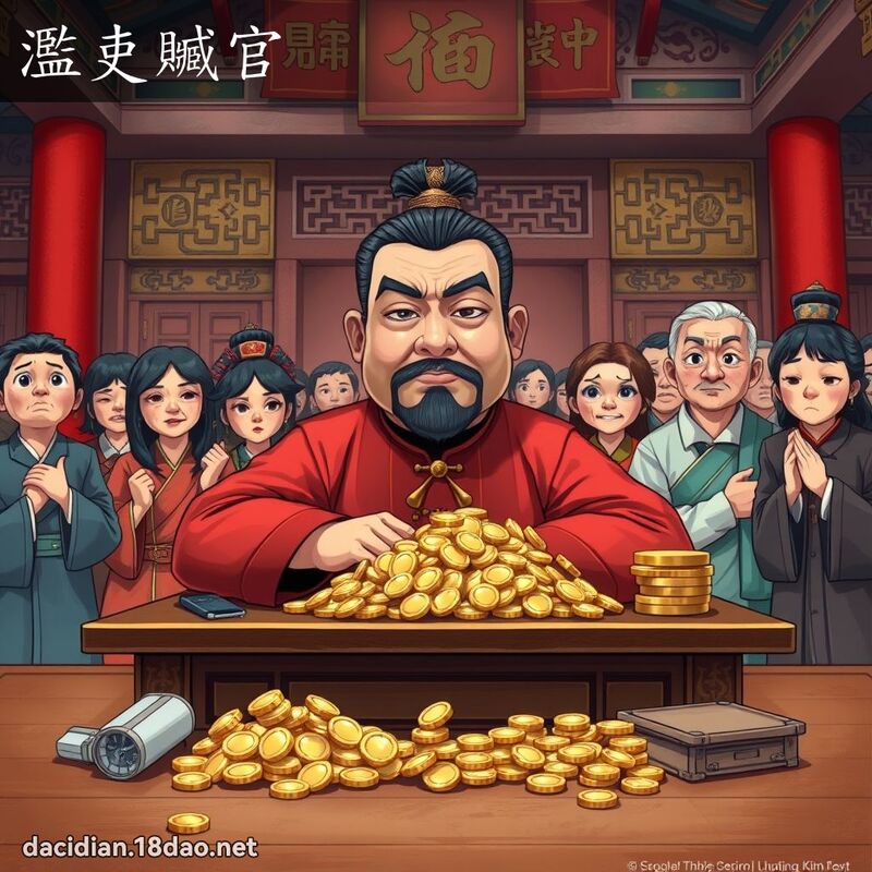 滥吏赃官 - 国语大辞典配图