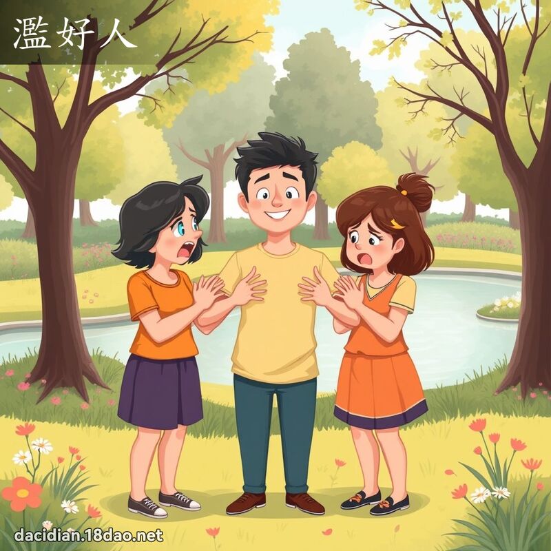濫好人 - 國語大辭典配圖