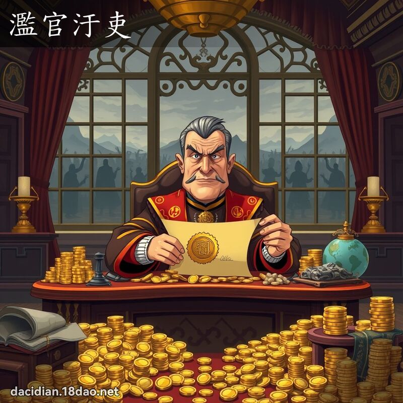 滥官汙吏 - 国语大辞典配图