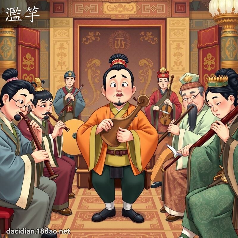 濫竽 - 國語大辭典配圖