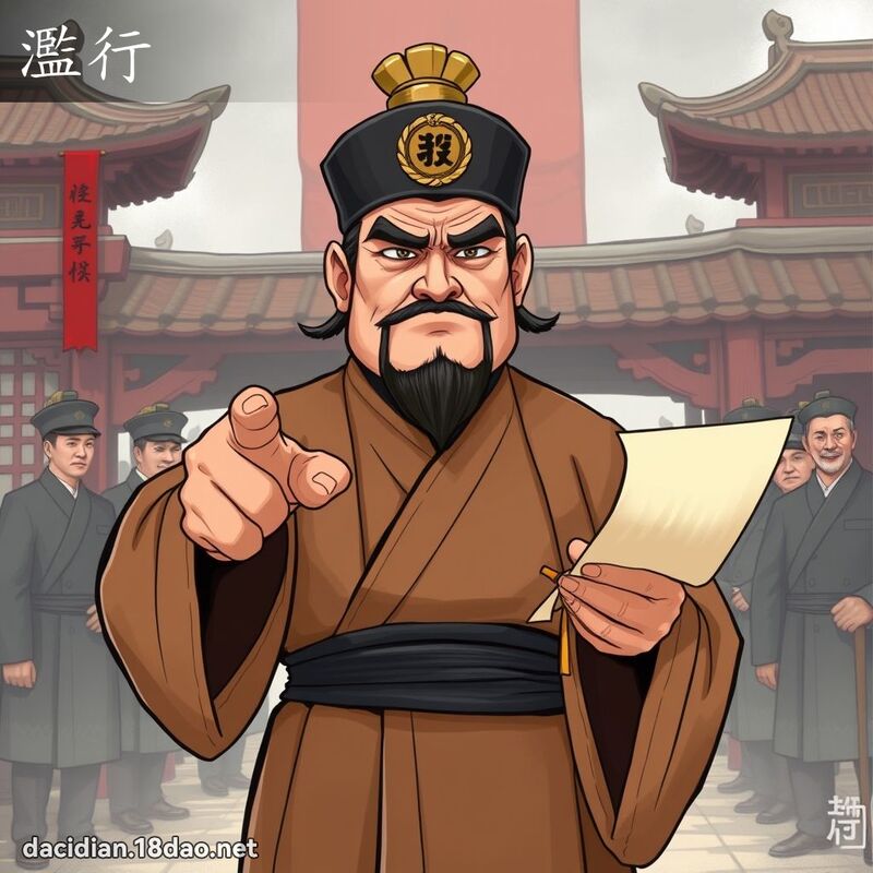 濫行 - 國語大辭典配圖