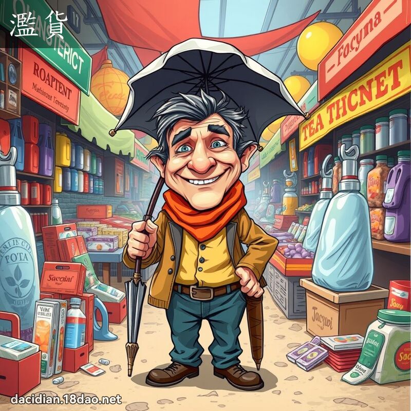 濫貨 - 國語大辭典配圖