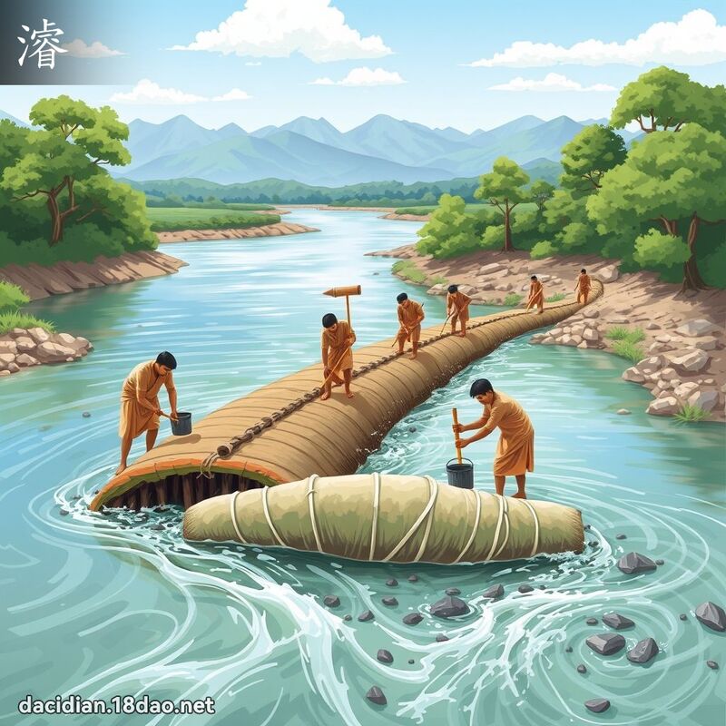 濬 - 国语大辞典配图