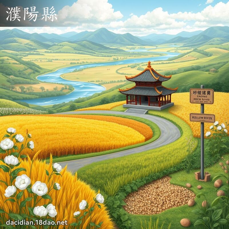 濮陽縣 - 國語大辭典配圖