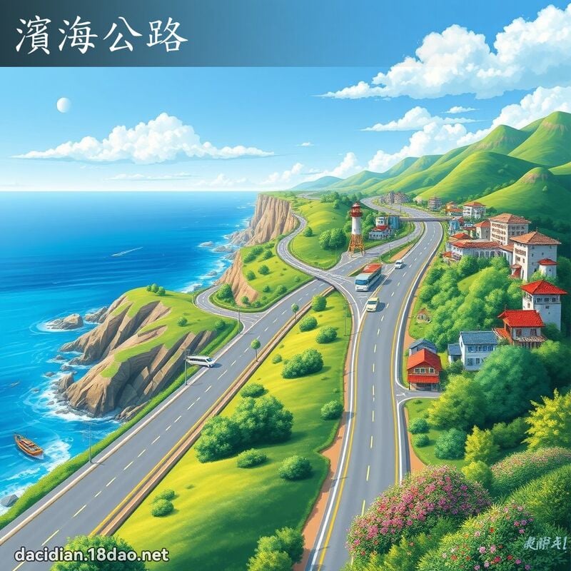 滨海公路 - 国语大辞典配图